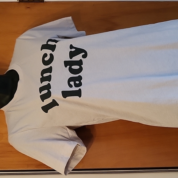 Womens Short Sleeve "Lunch Lady" T-shirt - Picture 3 of 3